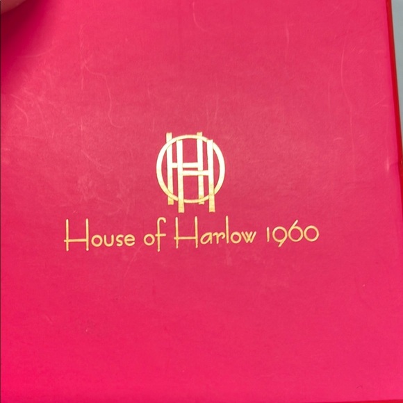 House of Harlow 1960 Green Aventurine Earrings ✨ - Picture 3 of 5